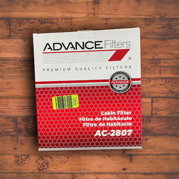 FILTRO DE CABINA ADVANCE AC-2807 | HYUNDAI TUCSON, KIA CERATO - RIO - SPORTAGE, MAZDA 6